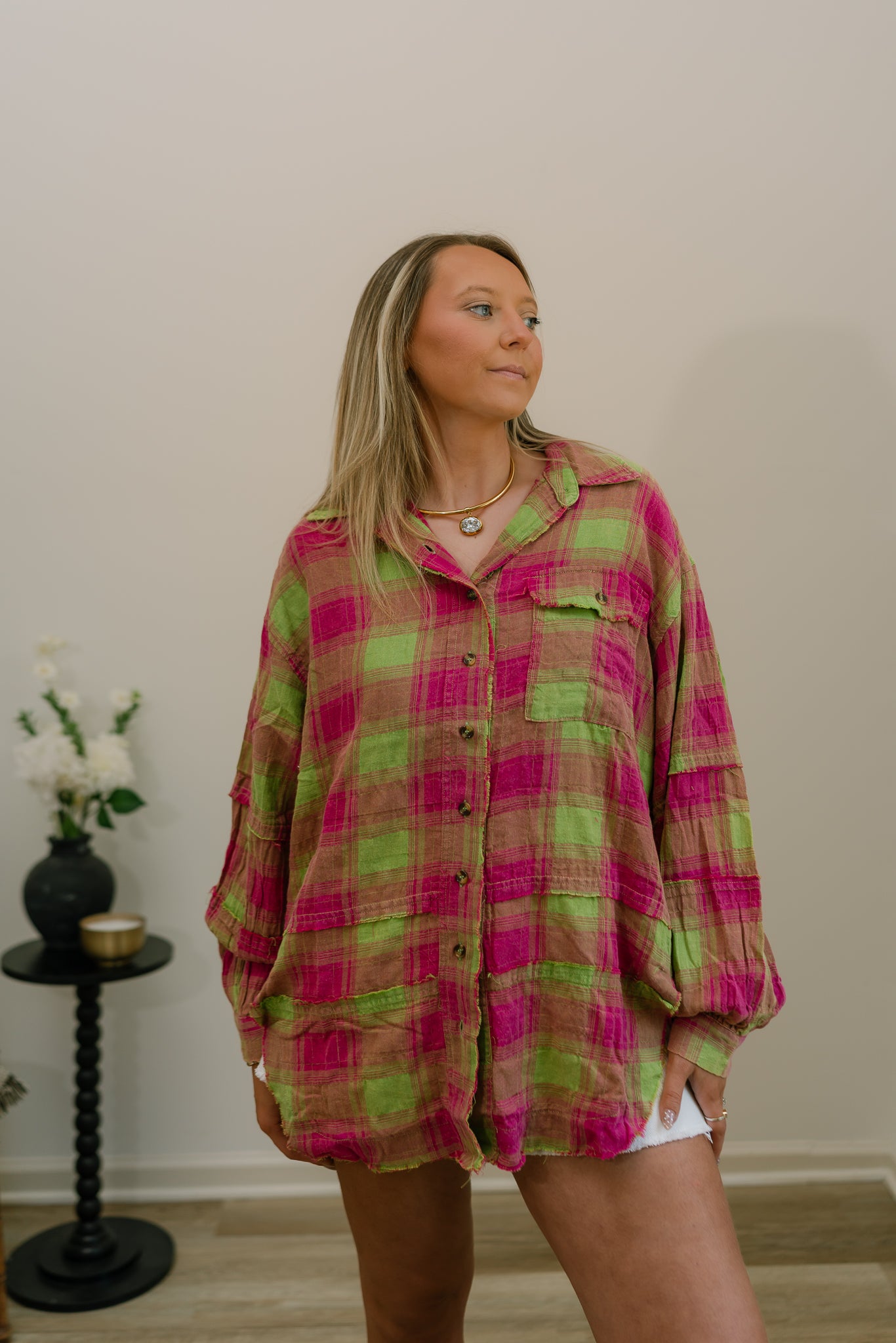 pink flannel
