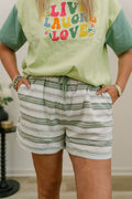 green tribe shorts