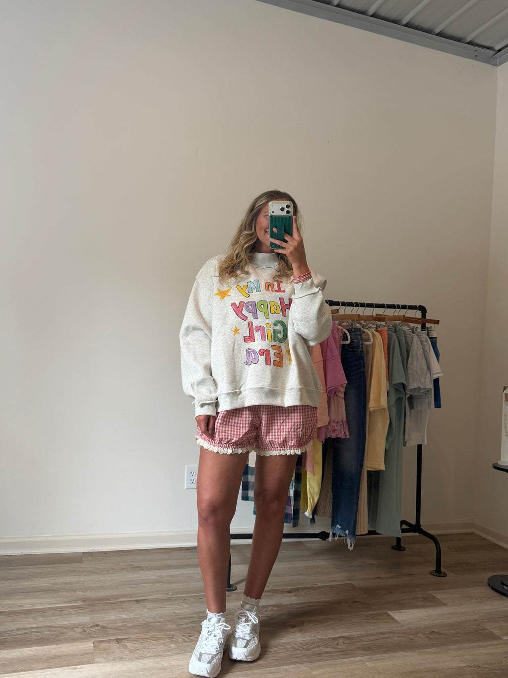 happy girl era mockneck