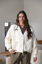 Quilted Hooded Jacket