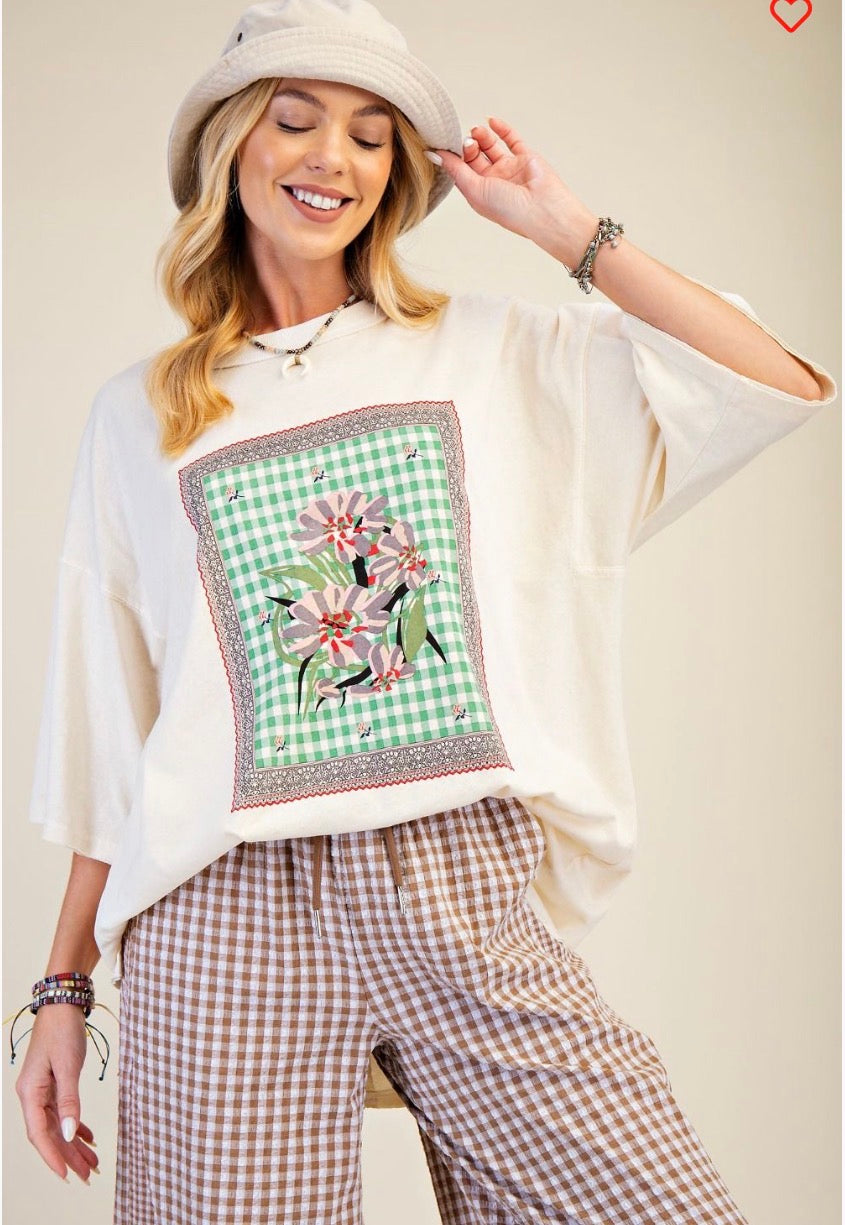 ROSE GRAPHIC TEE