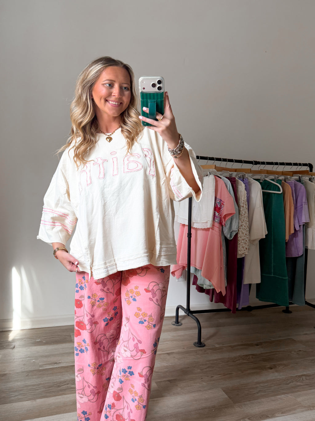 Painted Flowers Pant