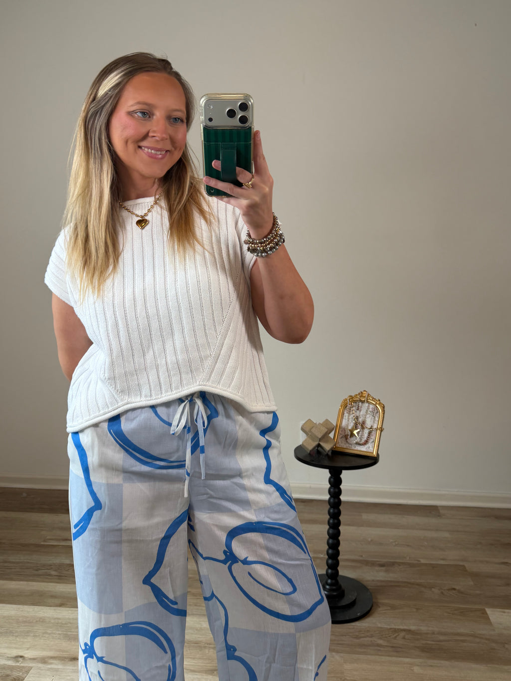 soft skies knit top