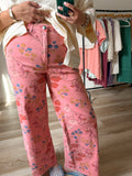 Painted Flowers Pant