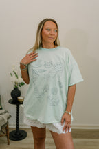 by the beach tee