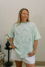 by the beach tee