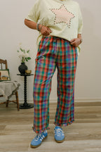 plaid picnic pants