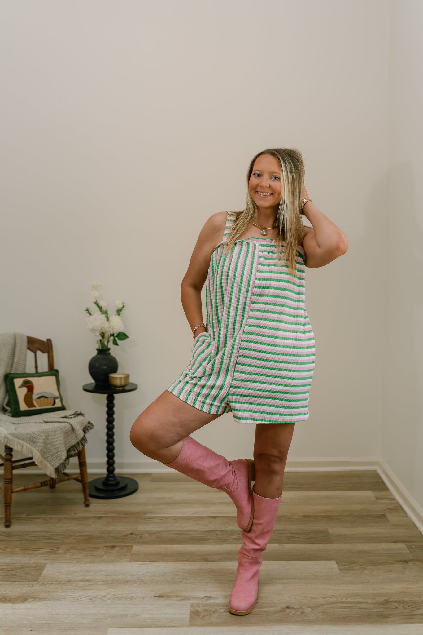 bubble gum romper