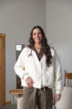 Quilted Hooded Jacket