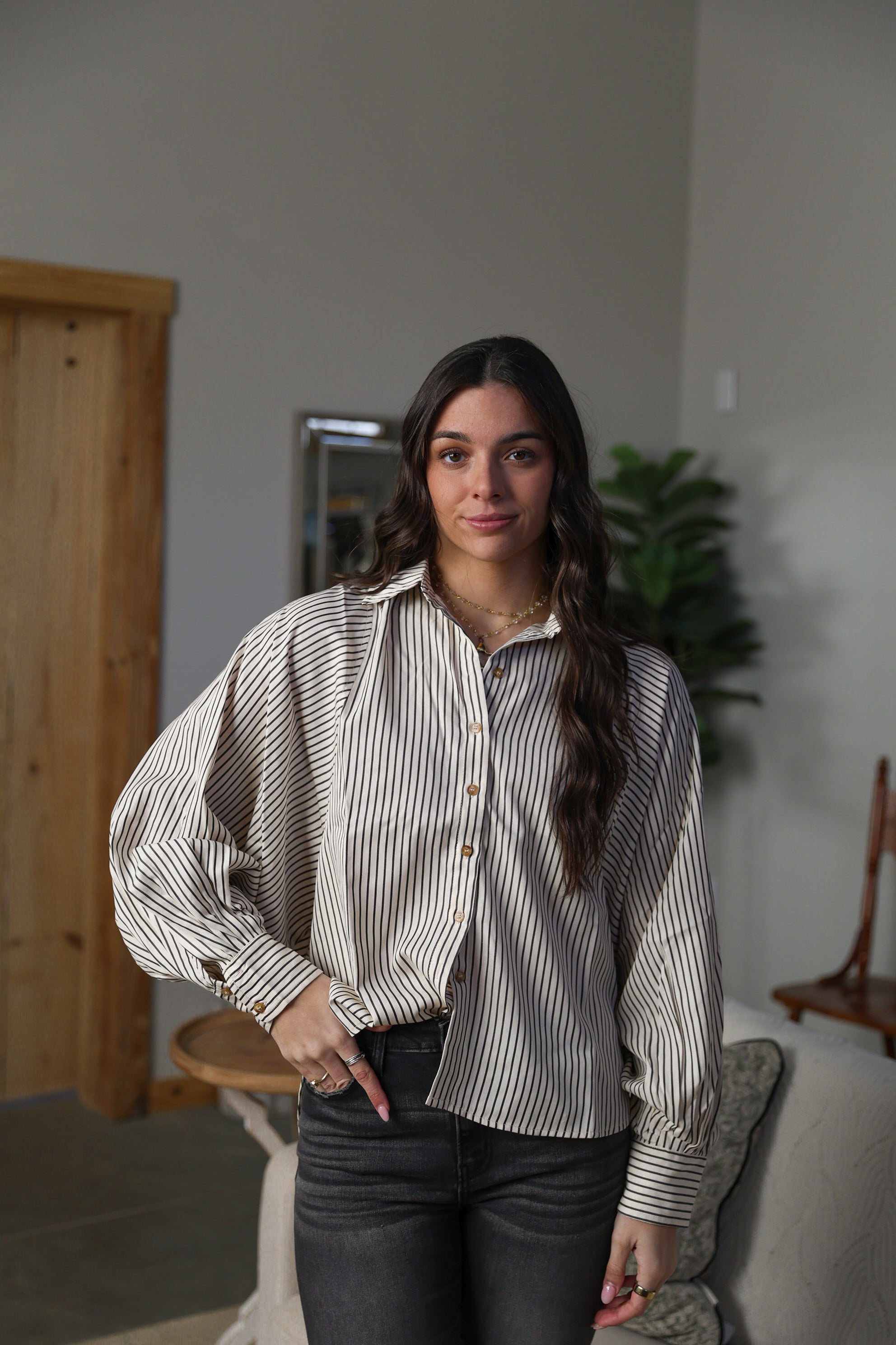 Seaside Stripped Top