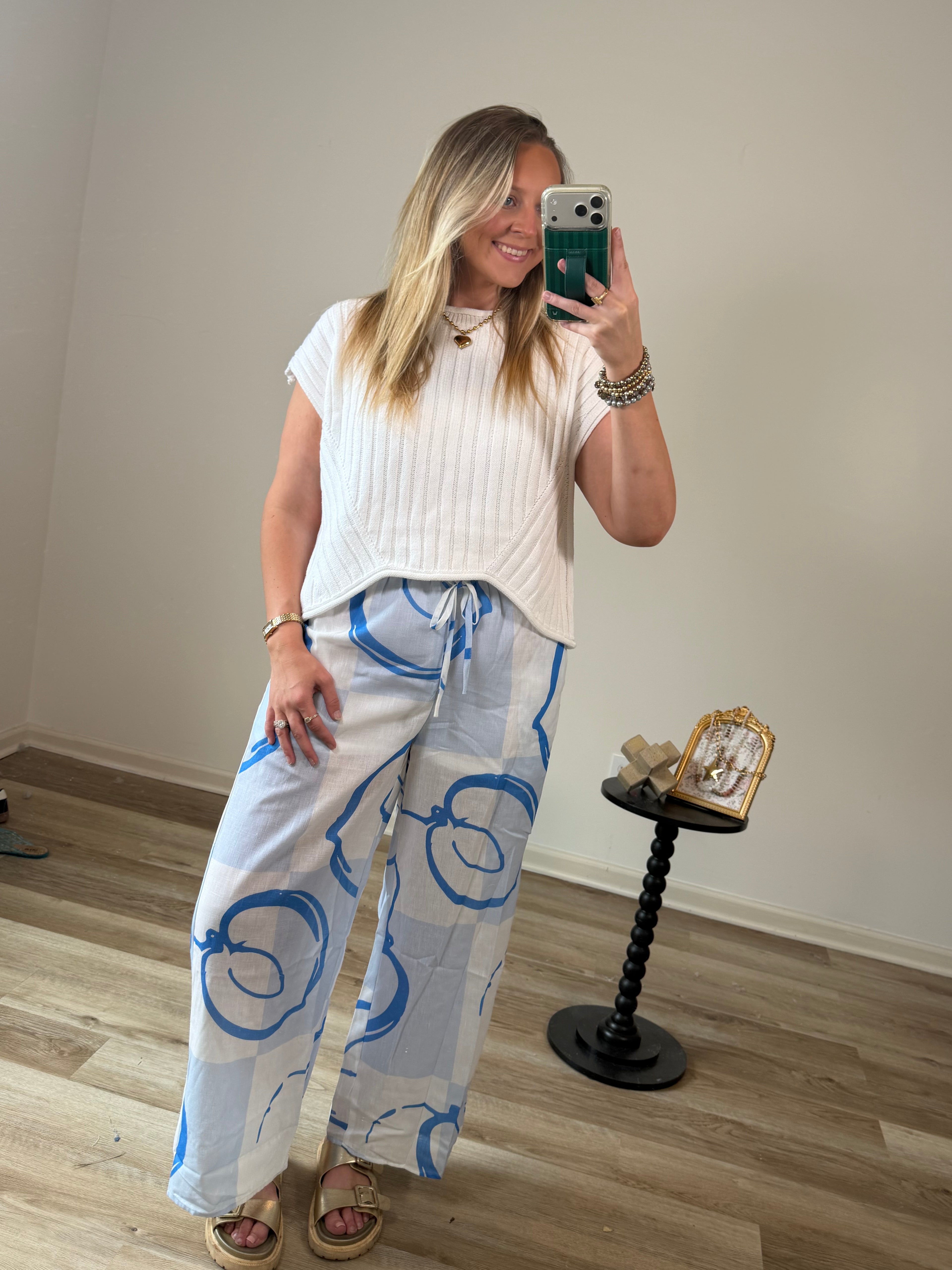 soft skies knit top