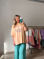 Peach Peace Top