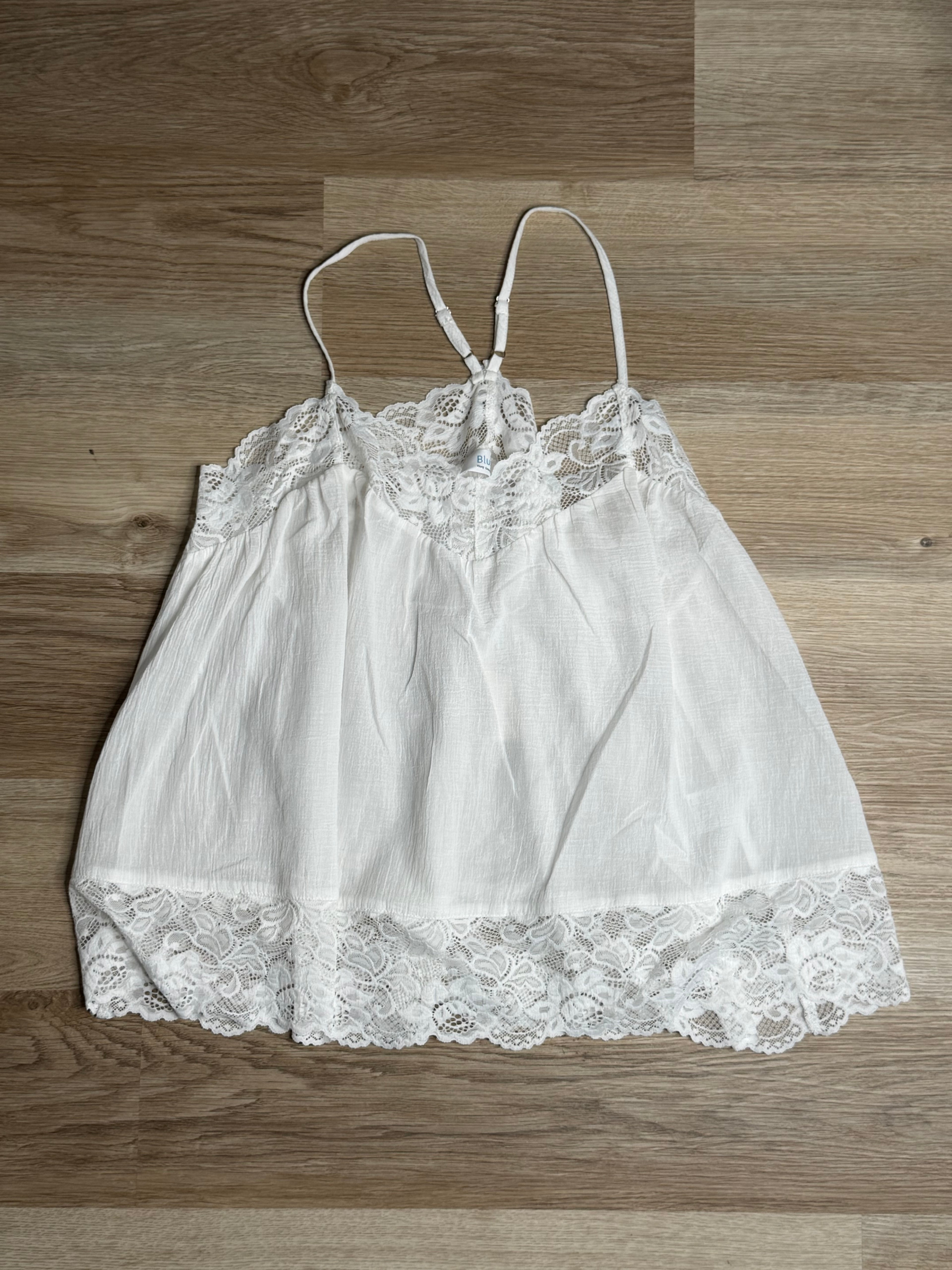 boho lace tank