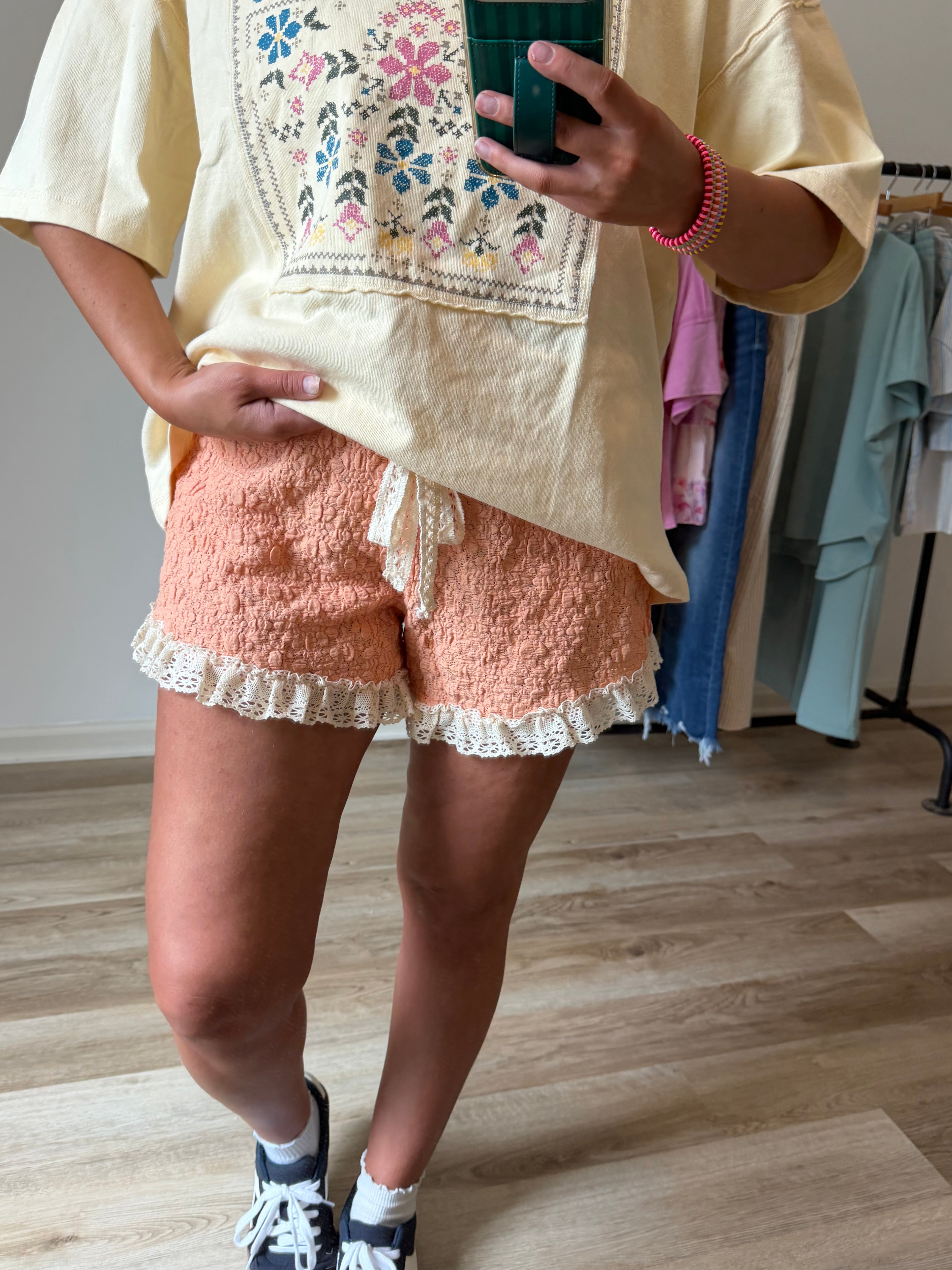 strawberry cream shorts