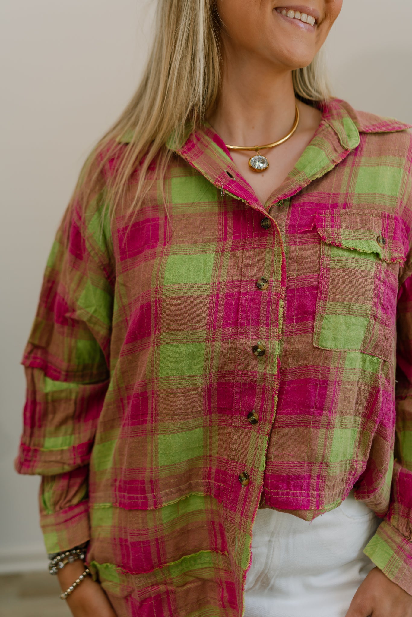 pink flannel