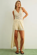 crochet long cardigan