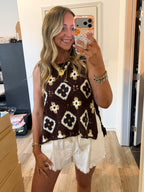 frayed hem paper bag shorts