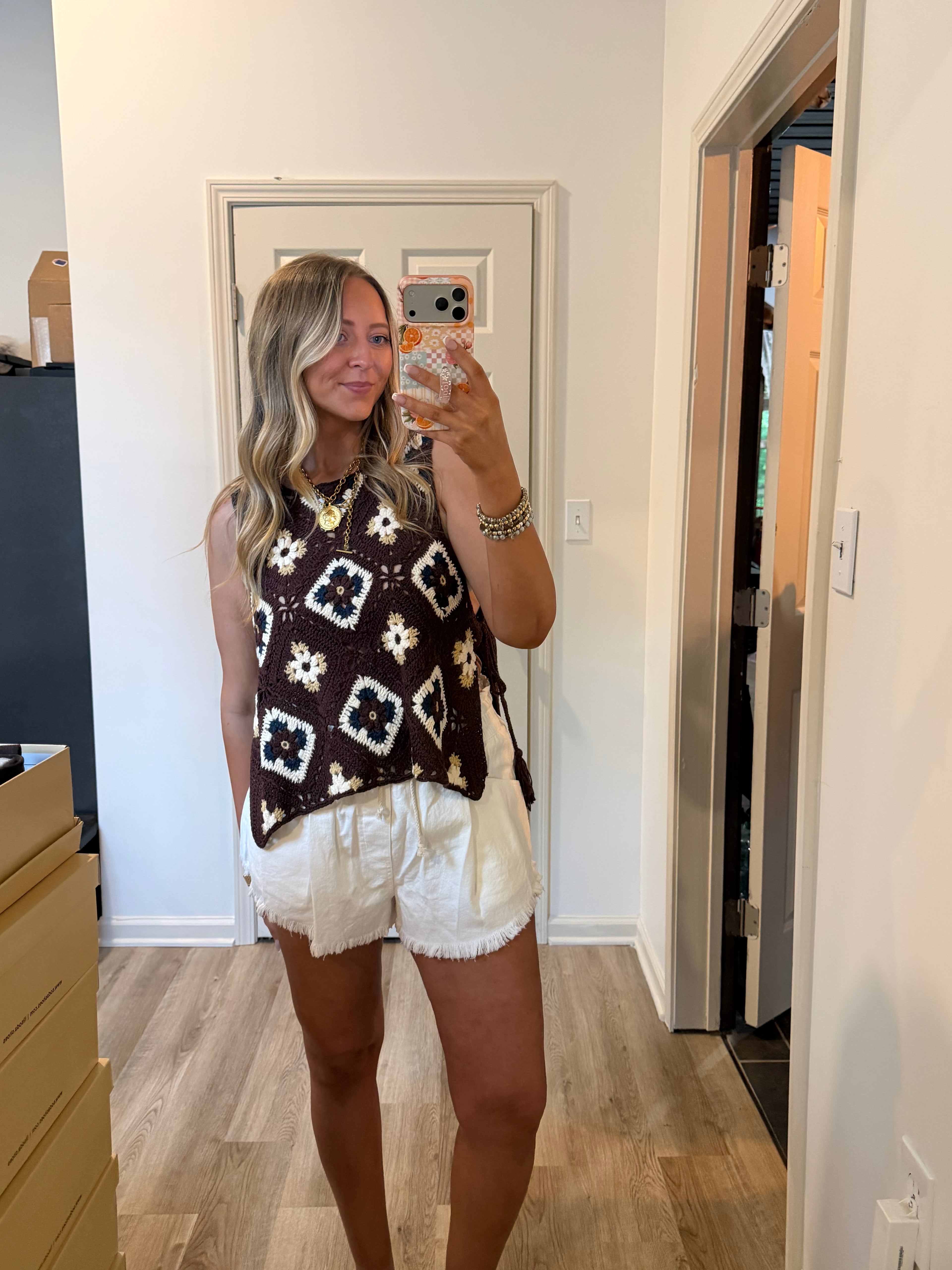 tulum crochet tank vest
