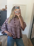 strawberry cream sweater