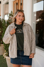 Arkansas Hunt Club Hunter Green Embroidered Heavyweight Tee