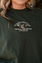 Arkansas Hunt Club Hunter Green Embroidered Heavyweight Tee