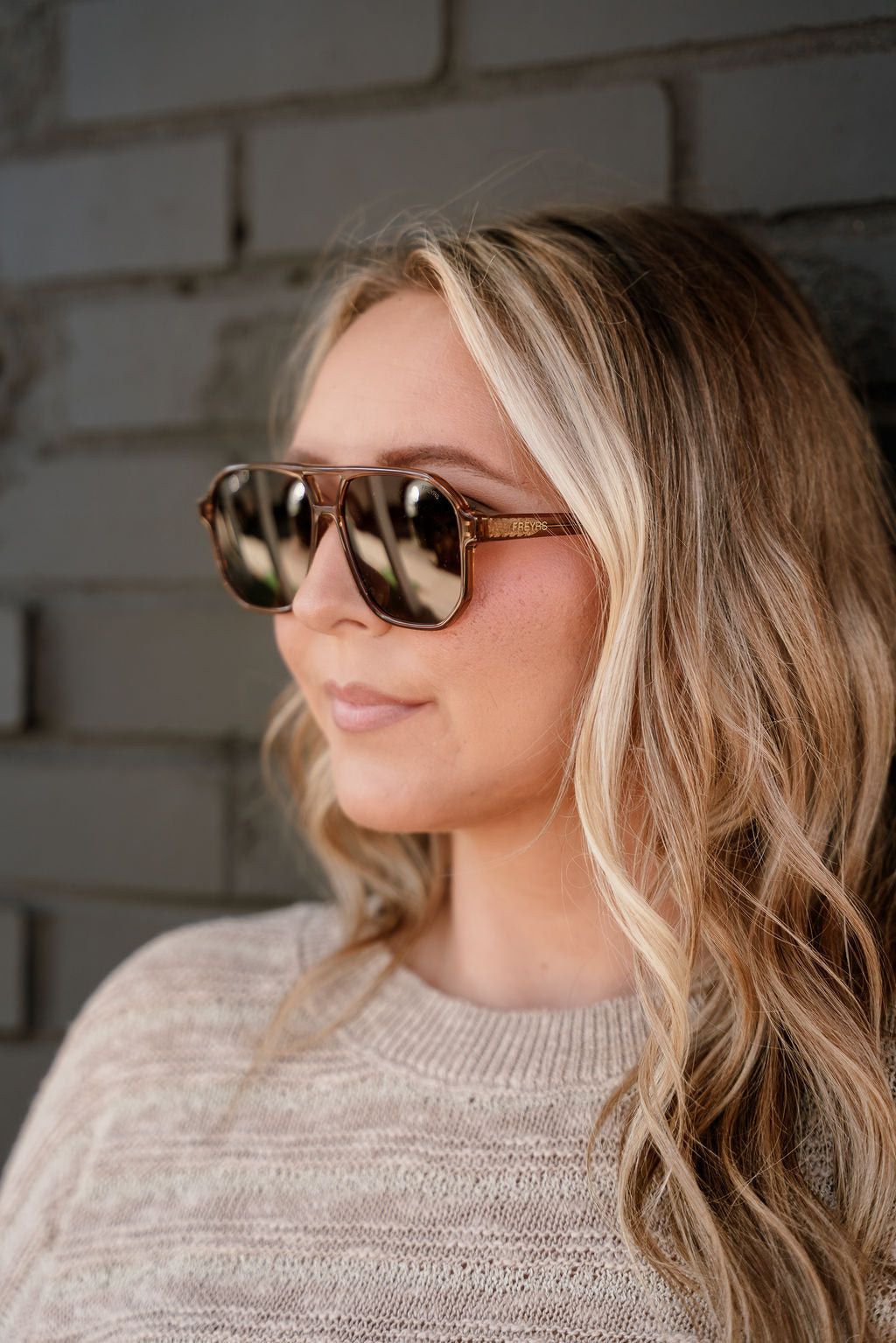 FREYRS- BILLIE AVIATOR SUNGLASSES