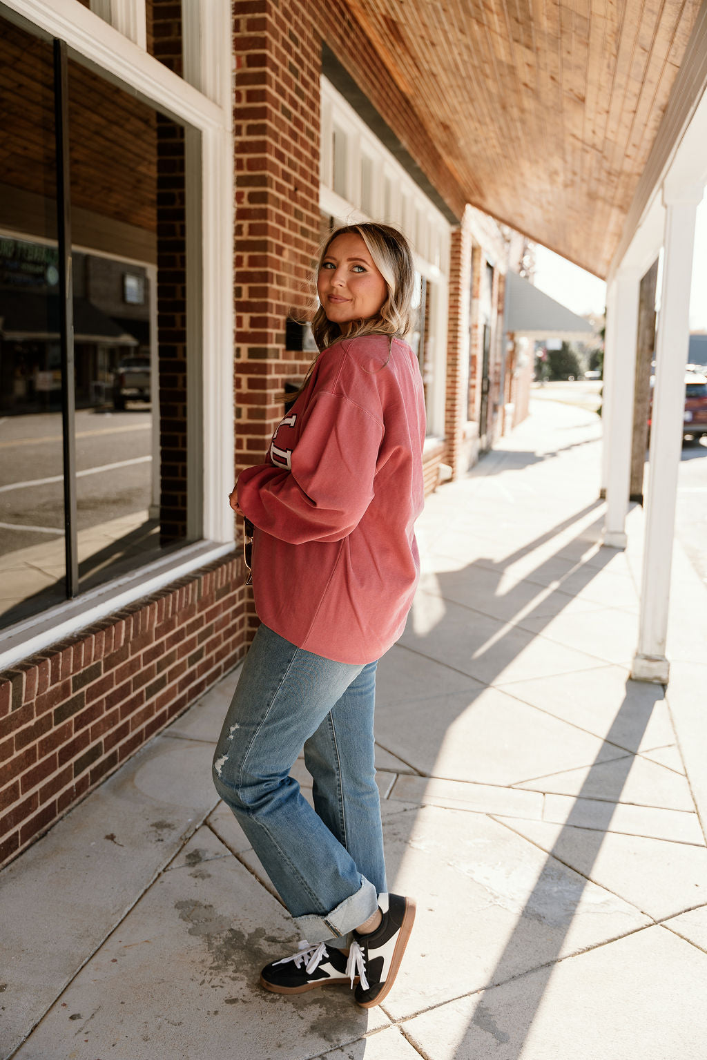 Griswold Christmas Crimson Graphic Sweatshirt