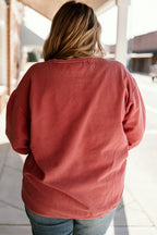 Griswold Christmas Crimson Graphic Sweatshirt